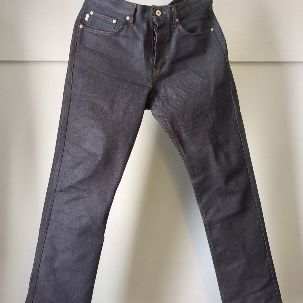 Naked & Famous x Vallier Indigo Jeans